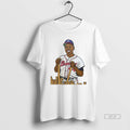 Trendy Henry Aaron Milwaukee Braves 2025 Graphic Mens White Tee