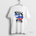 Trendy Honduran Vs Haitian Heart Flags