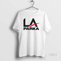 Trendy La Parka Wrestlers X 80s Logos Mens White Tee