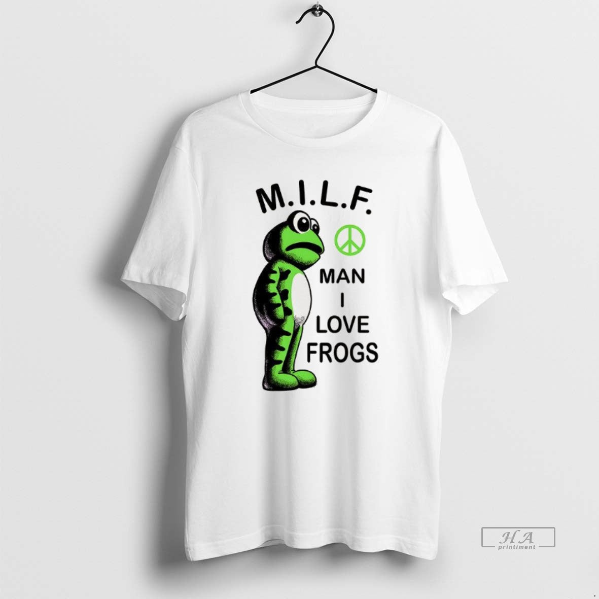 Trendy Milf Man I Love Frogs