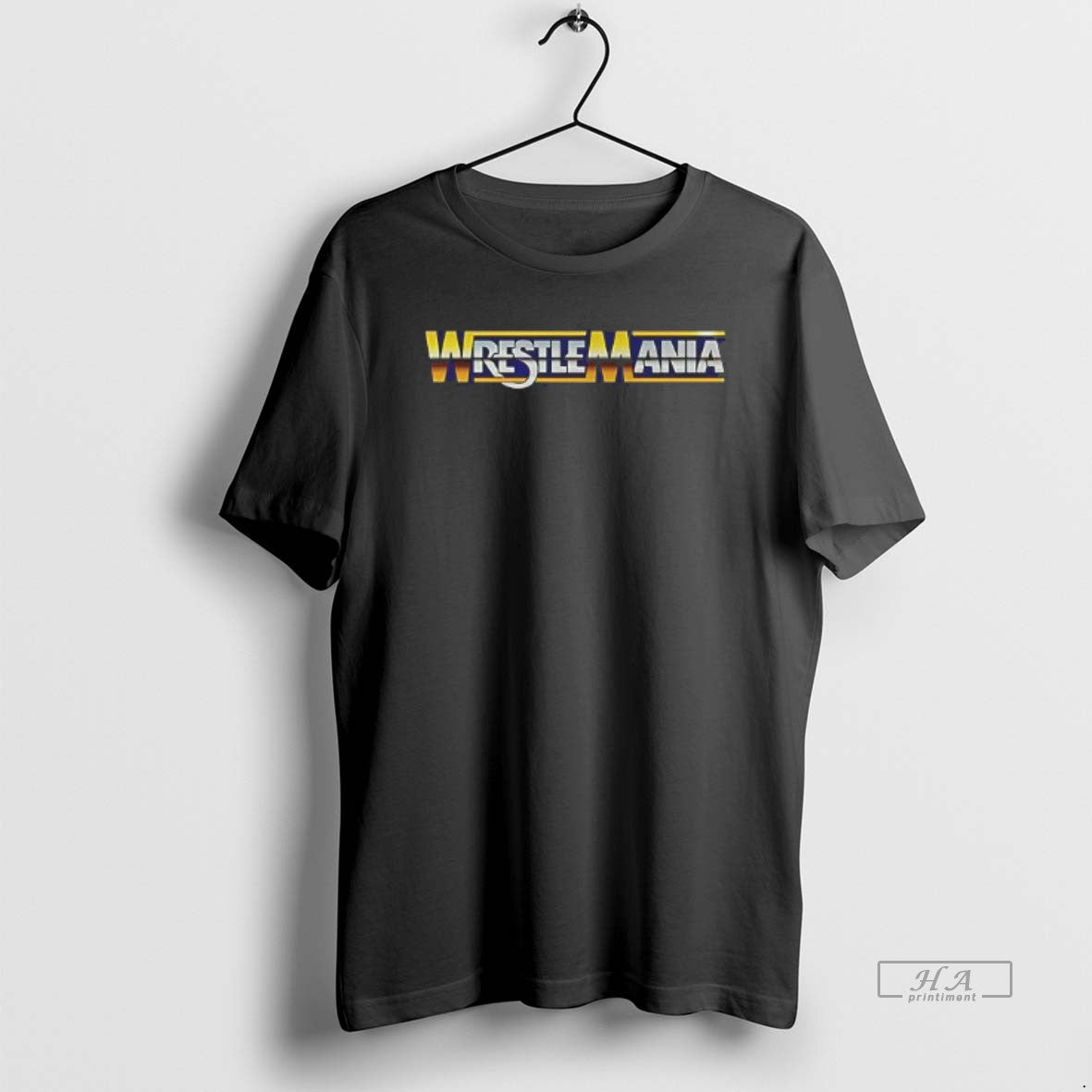 Trendy Wrestlemania Logo Design