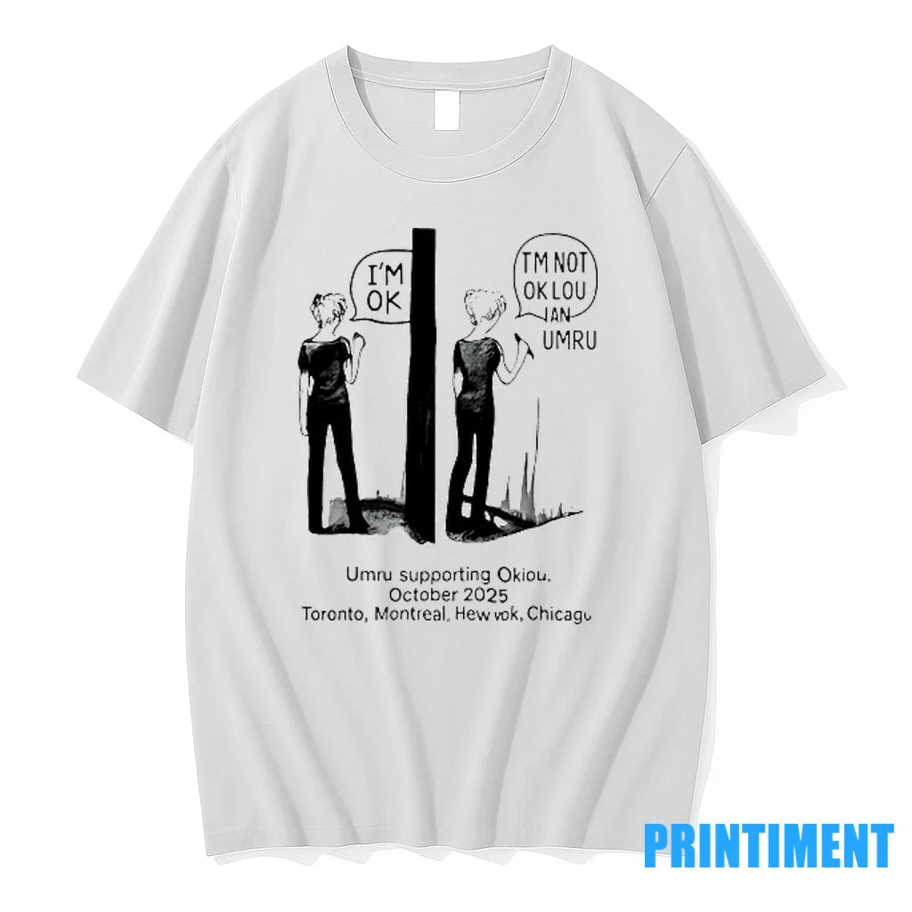 Umru Supporting Okiou October 2025 Toronto Montreal Hew Vok Chicago Tshirts Sweater