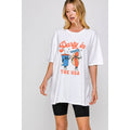 Party in the USA   Graphic  Oversized Tee