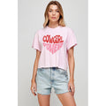 Cowgirl Power Vintage Graphic Crop Top