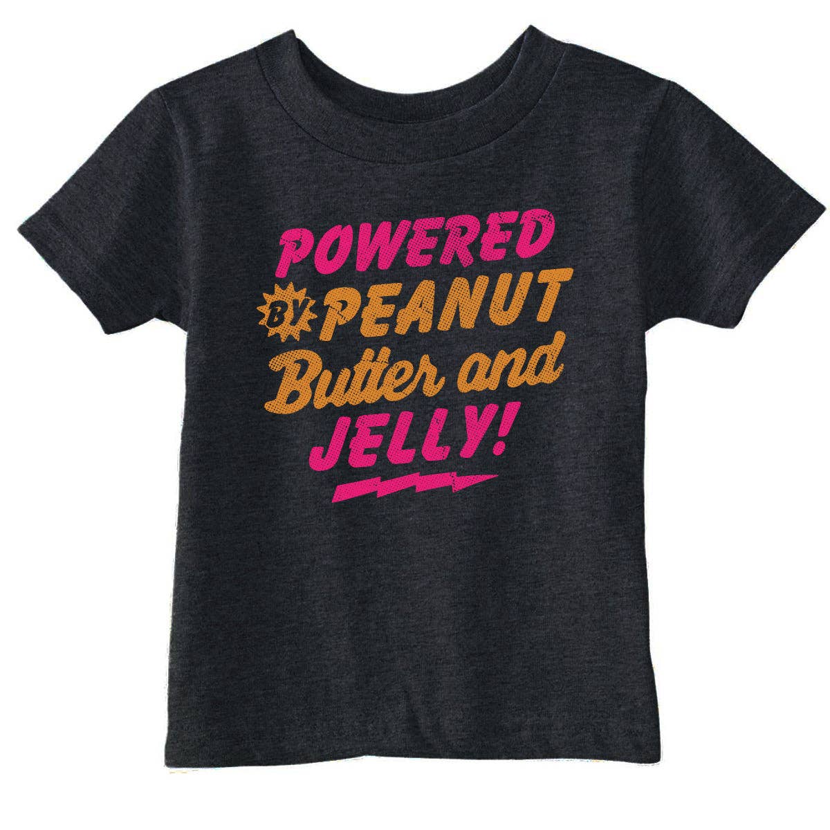 Powered By Peanut Butter and Jelly Toddler T Shirt