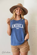 America Est 1776 Mineral Graphic Tank Top