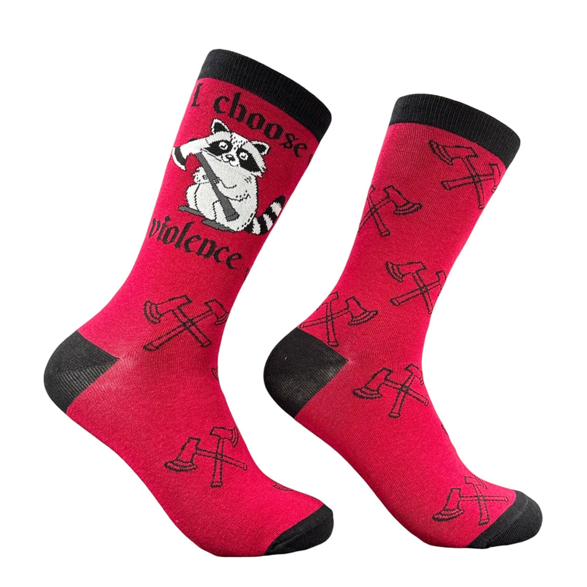 I Choose Violence Socks