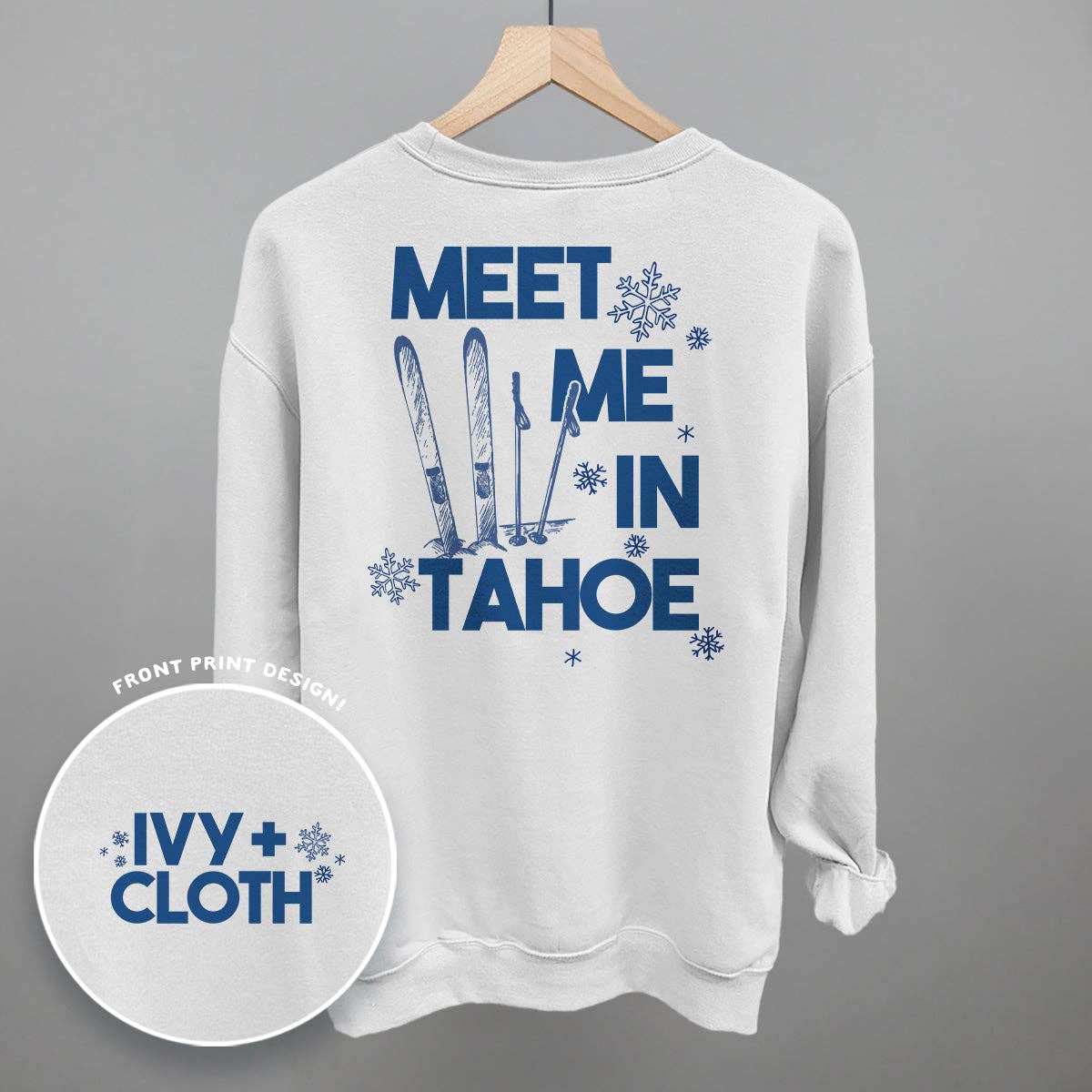Meet Me in Tahoe (Back Print)