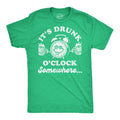 Its Drunk Oclock Somewhere Men's T Shirt