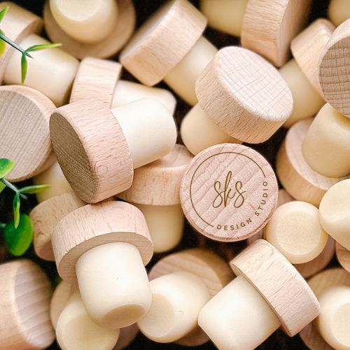 Custom Logo | Engraved | Wine Bottle Stopper