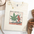 Retro Devil's Lettuce Weed Comfort Colors Graphic T-Shirt
