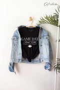 Game Day Social Club Classy Until Kickoff Graphic T-Shirt