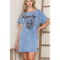 Howdy Cowgirl Mineral Washed Dress
