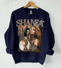 Shania Twain Leopard Print Design Sweatshirt