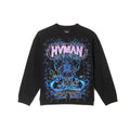 Crew Neck Sweatshirt in Black