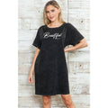 Beautiful Mineral Washed Dress