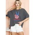 God Bless America Peace - Cropped Top