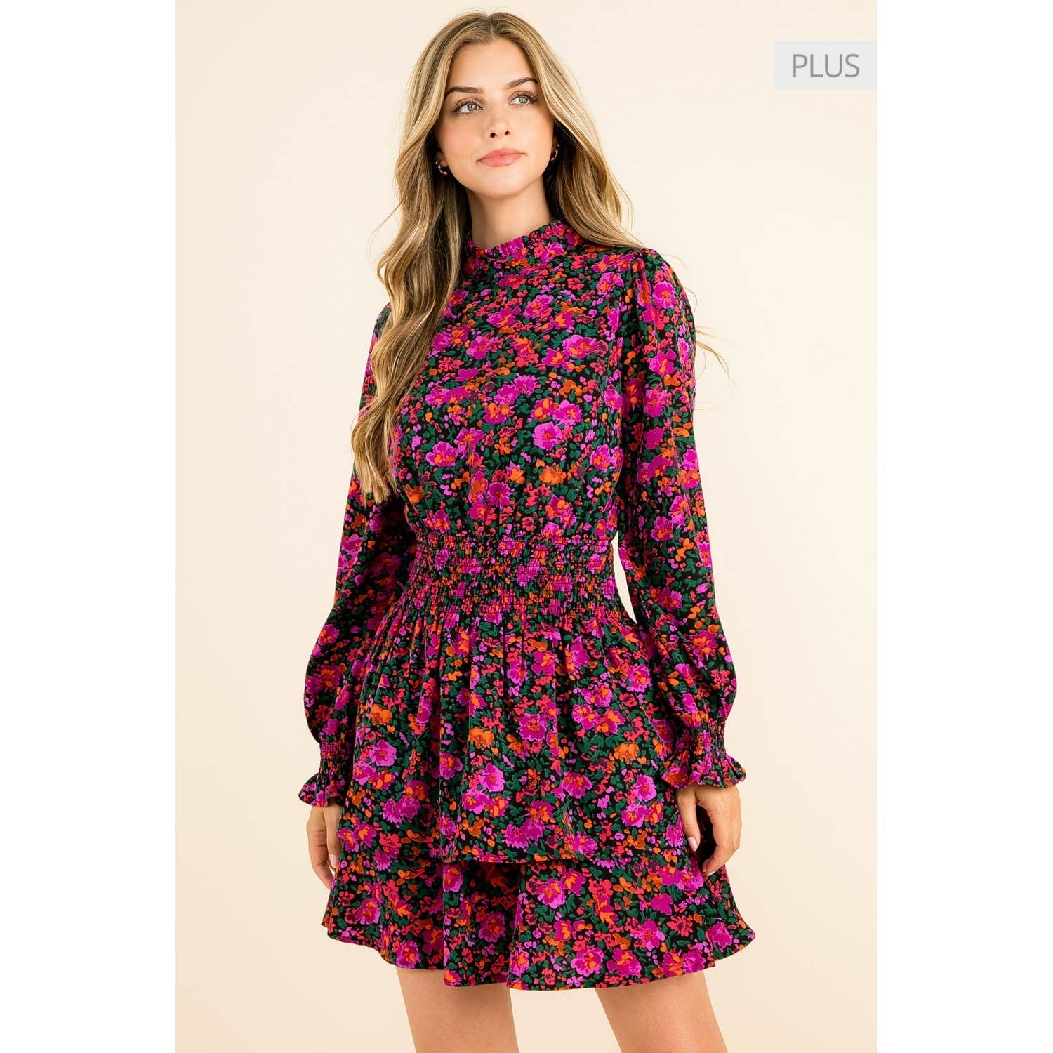 /Size Xl/ Flower Print Dress