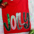 Red Jolly Merry (Christmas) Short Sleeve