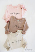 Saved By Grace Cropped Thermal Vintage Pullover