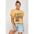 Easy Tiger Vintage Graphic Crop Top
