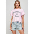 Champagne Gang Vintage Graphic Crop Top