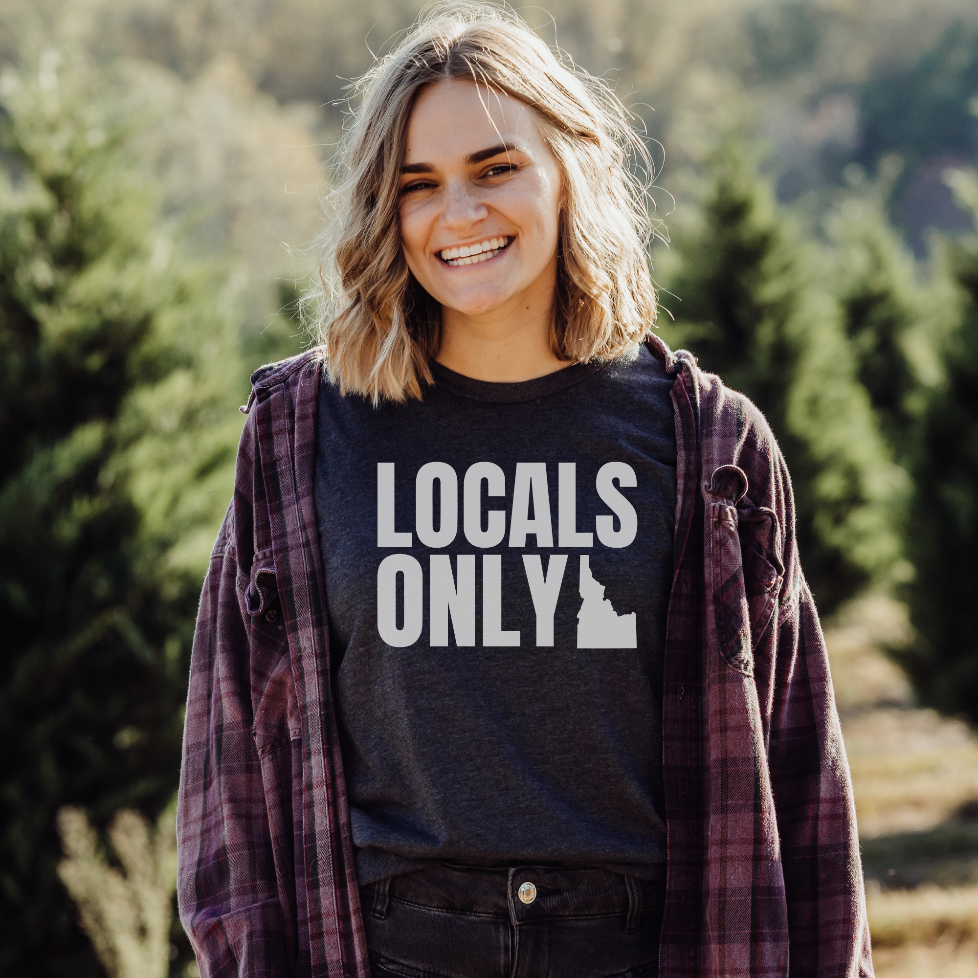 Locals Only Idaho Graphic Tee 300