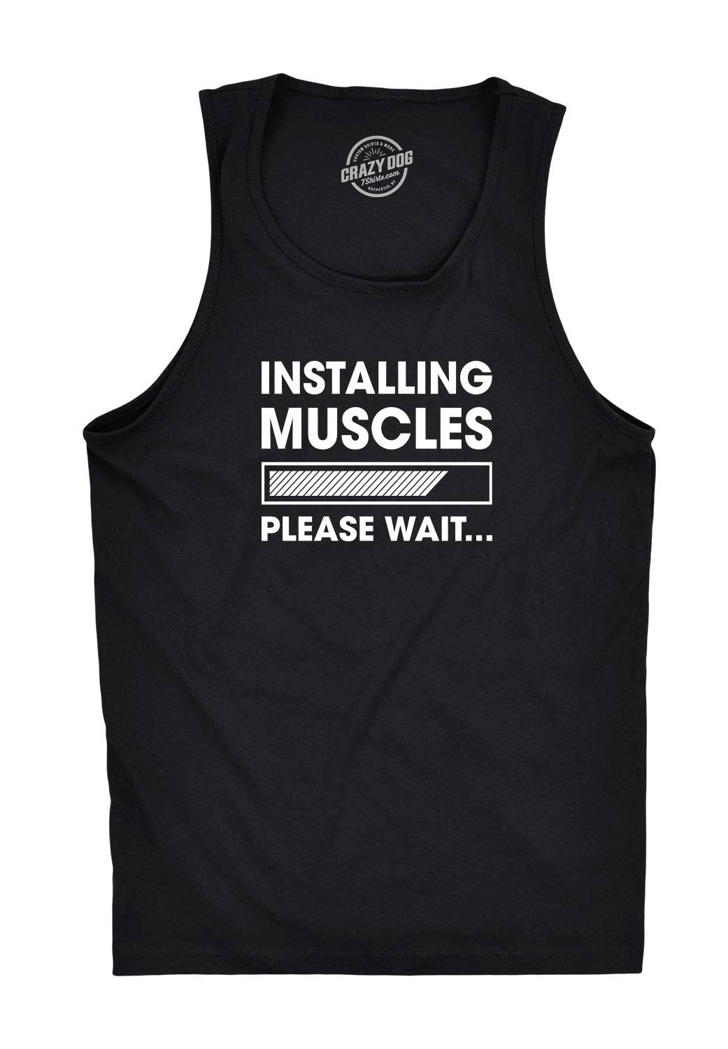 Installing Muscles Men's Tank Top