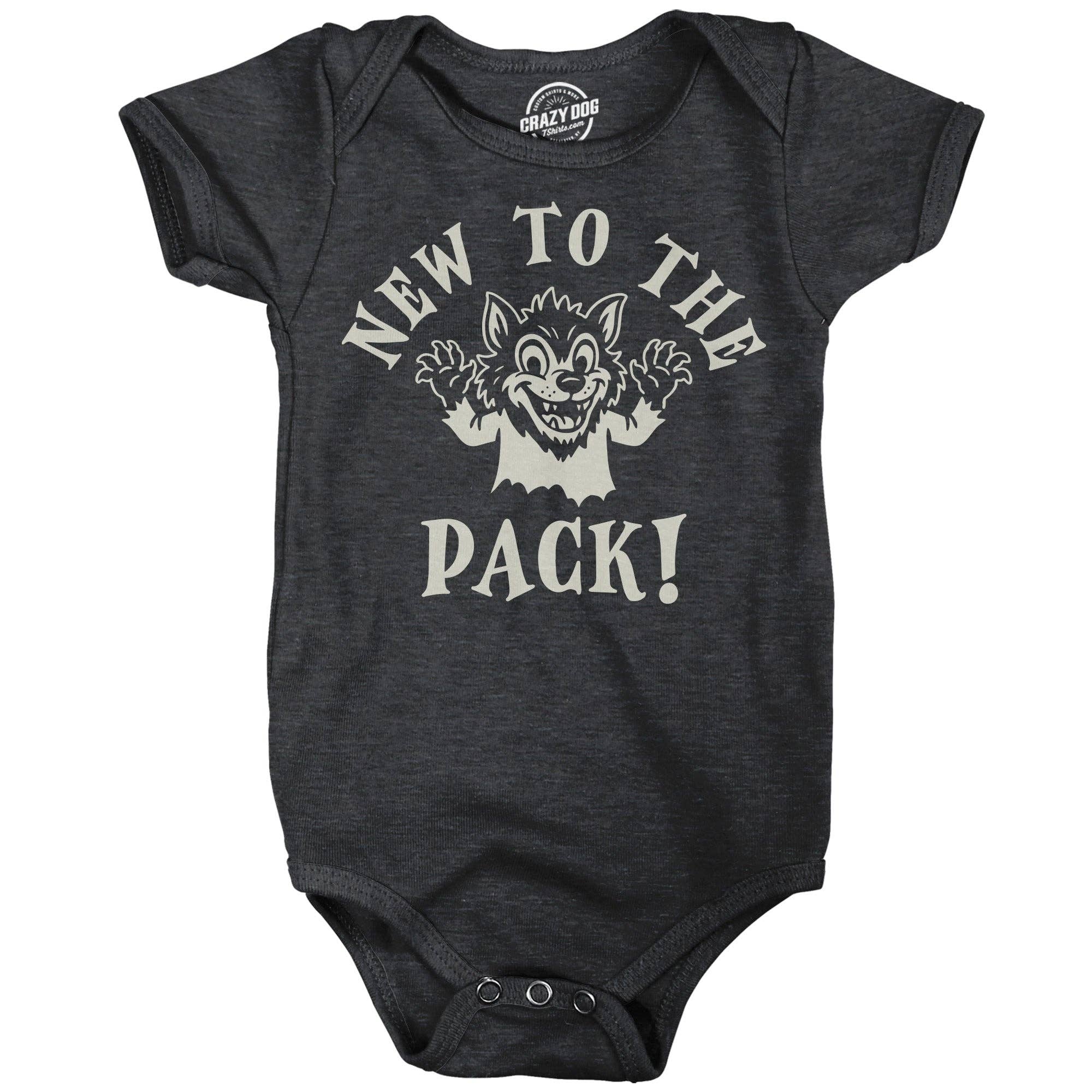 New To the Pack Baby Bodysuit