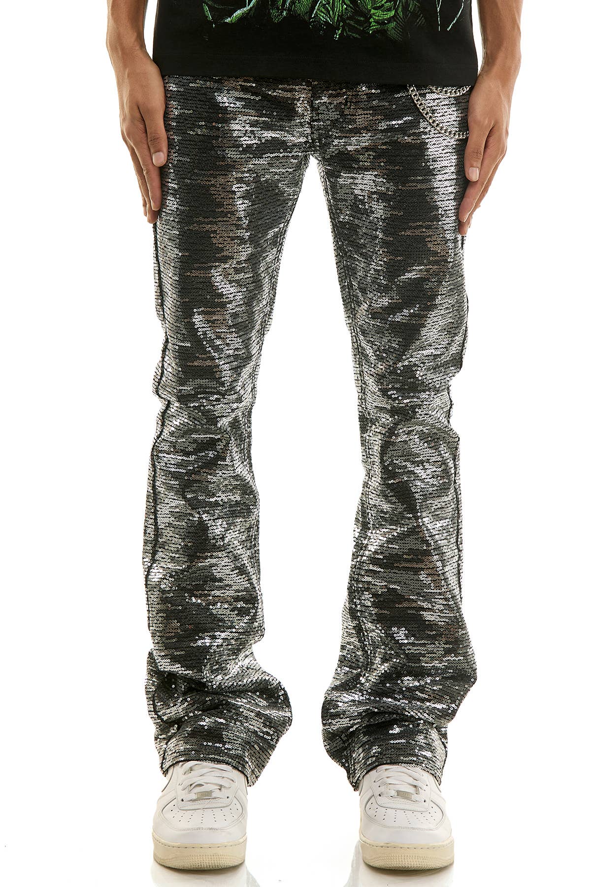 Spangled Flare Pants