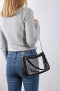 1208 Premium Clear Stadium Satchel Bag SI-29172