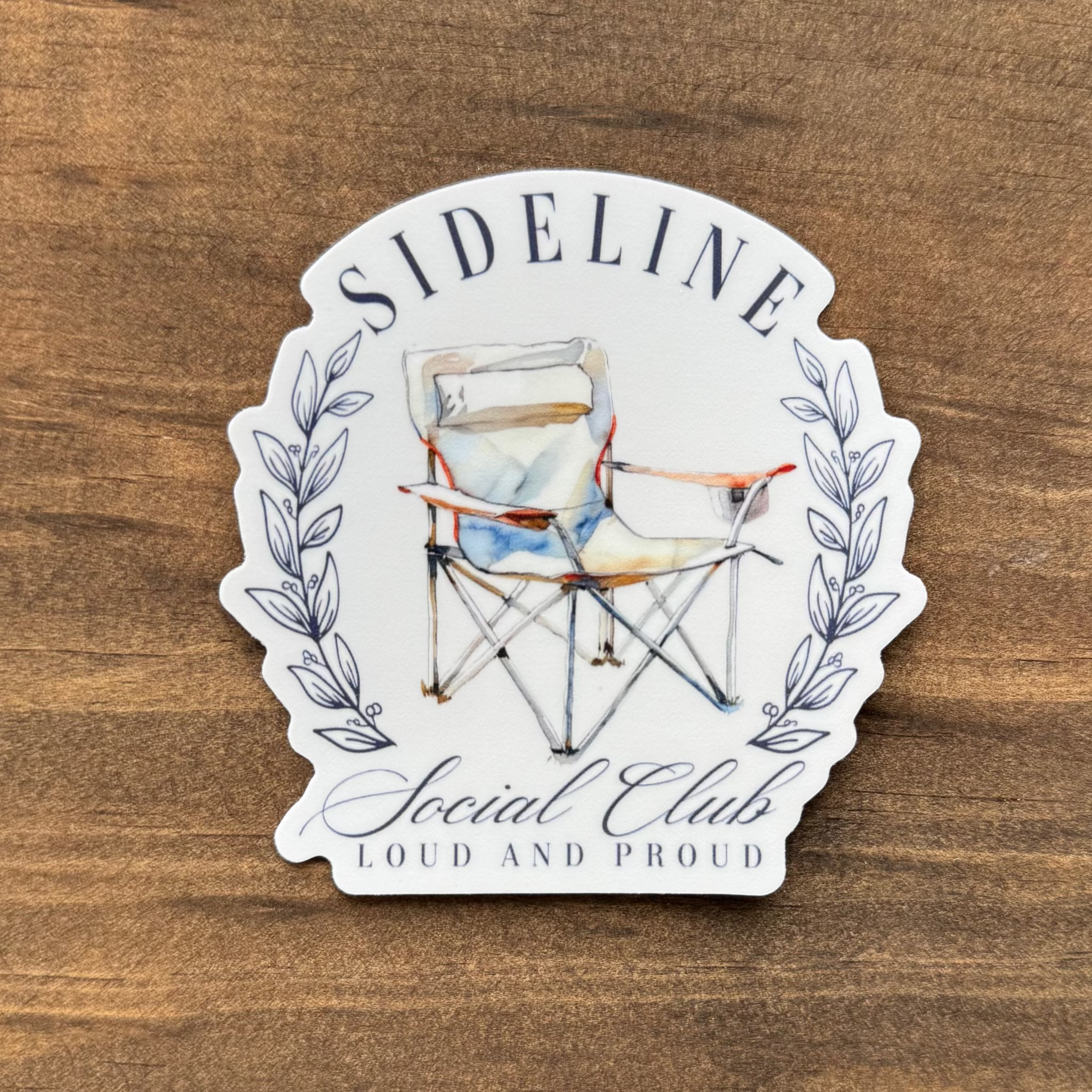 Sideline Social Club Sticker | Car Decal 125