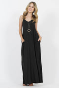 ..._ Cami Maxi Dress /W Side-Pockets