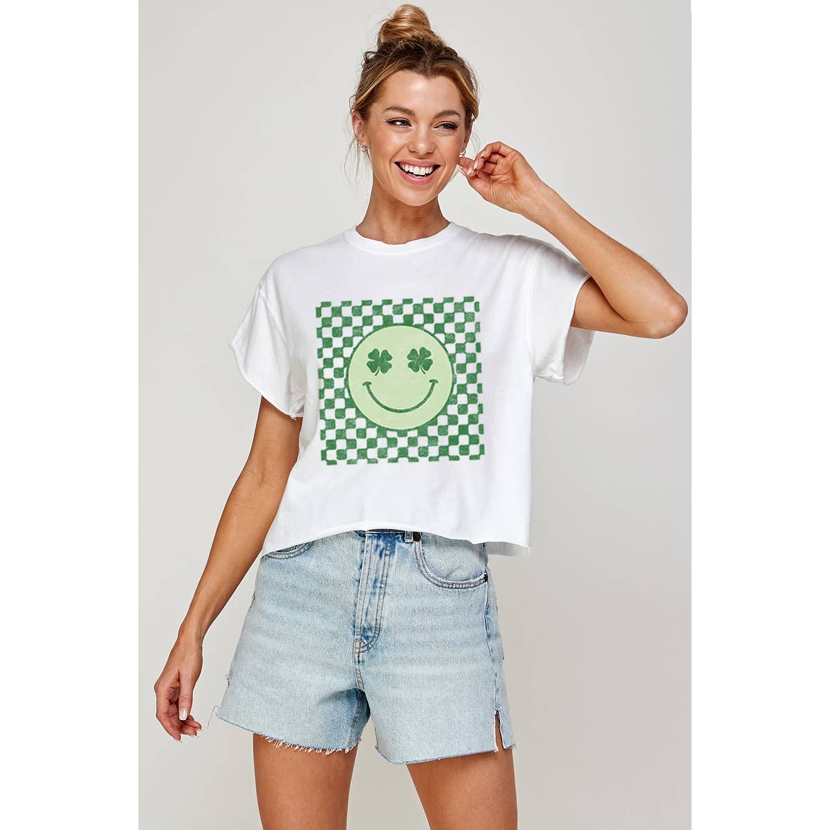 Saint Patrick  Graphic Crop Top