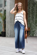 .SI-22940 Stripe Sleeveless Top