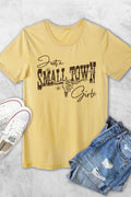 Just A Small Town Girl Women's Vintage Graphic Crop Top