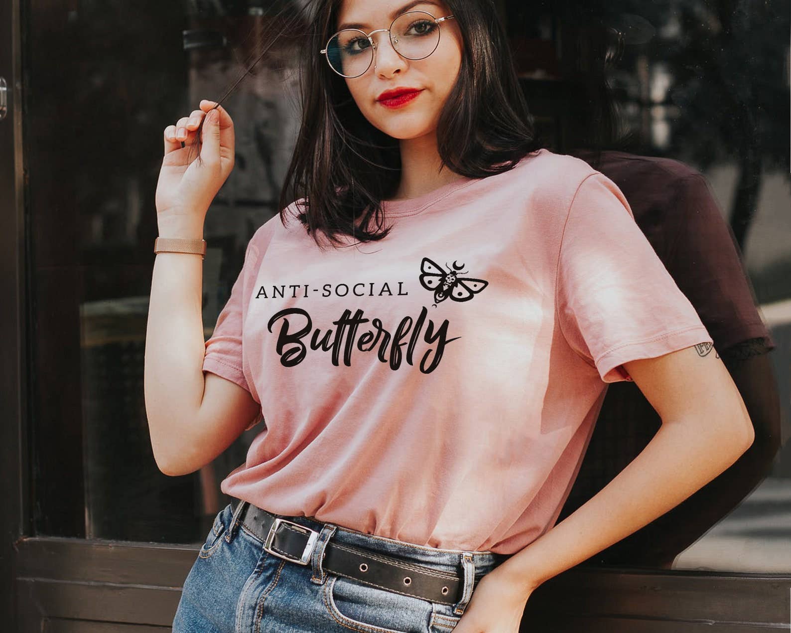 Anti-Social Butterfly T-Shirt