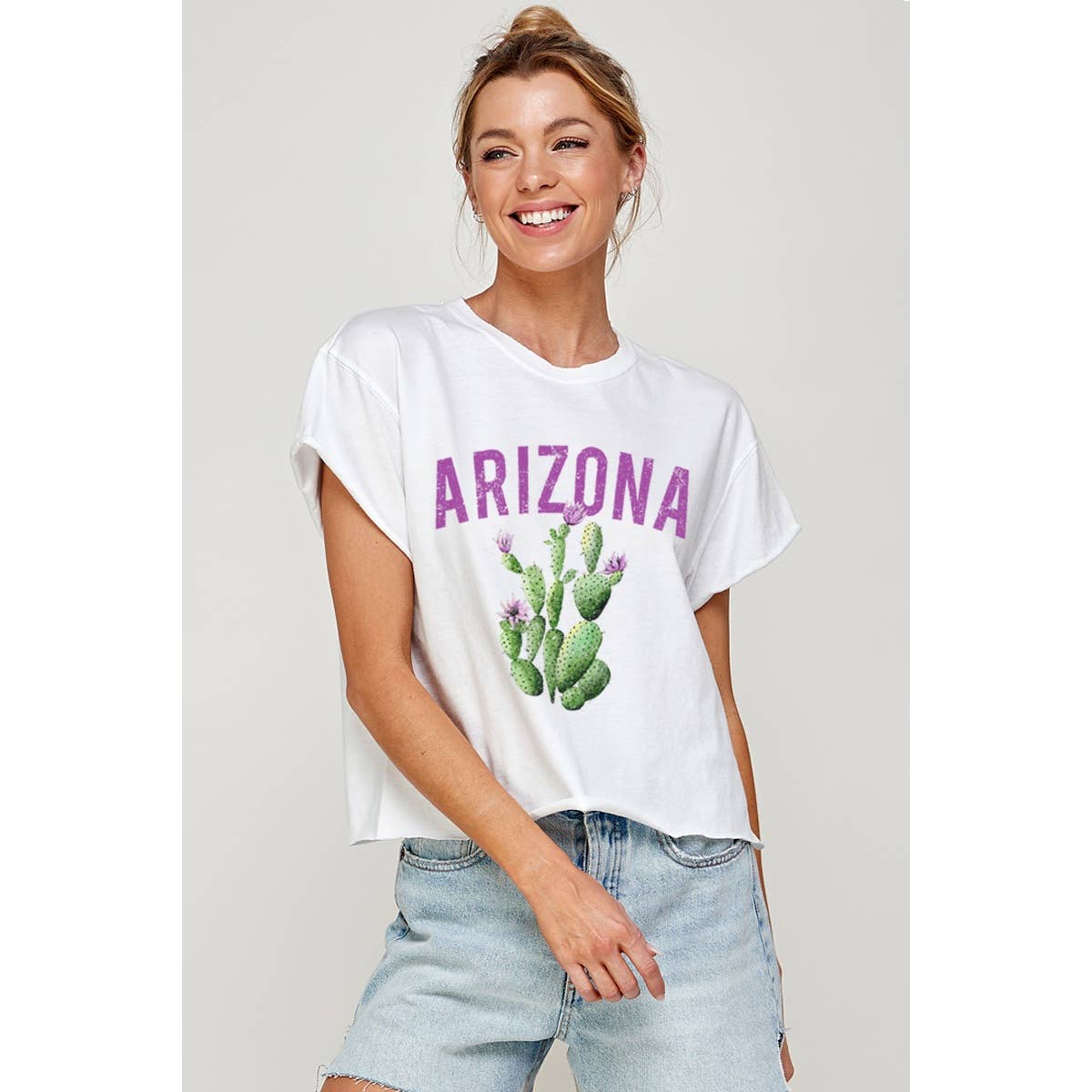 Arizona Vintage Graphic Crop Top