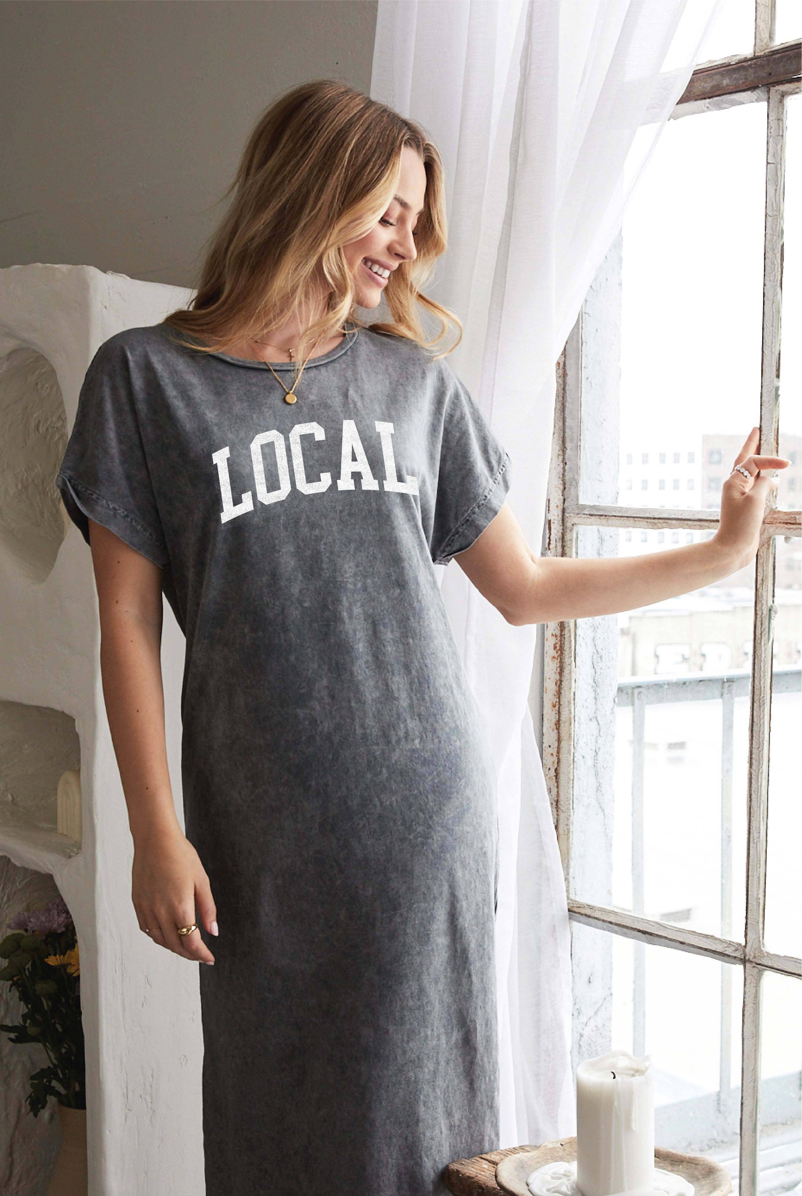 Local Mineral Graphic Dress