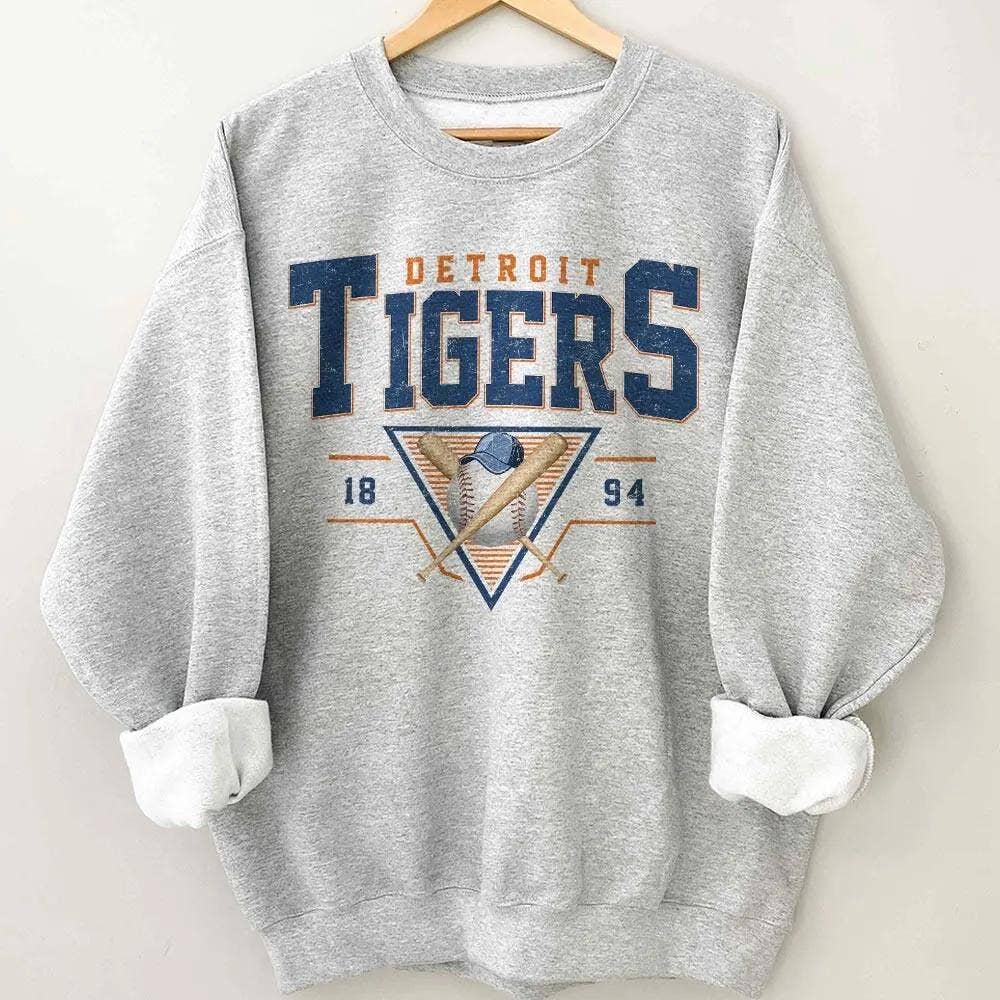 Vintage Detroit Baseball Est. 1894 Retro Shirt
