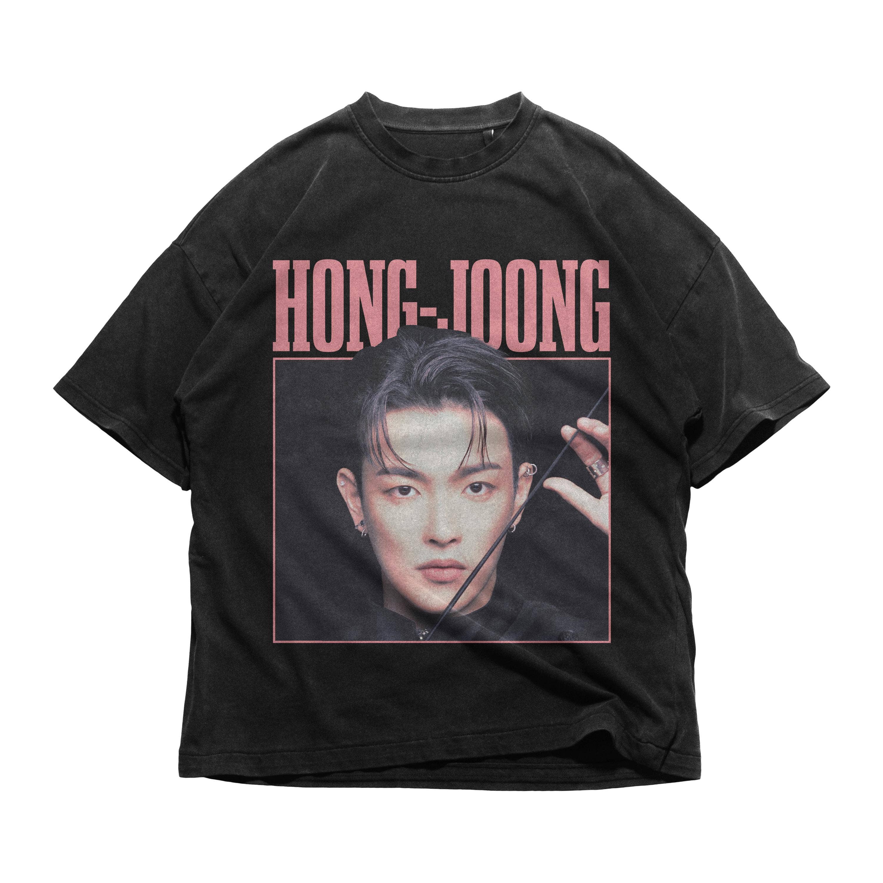Vintage Hongjoong Shirt - Ateez Kpop Fan Tee - Song Min-Gi