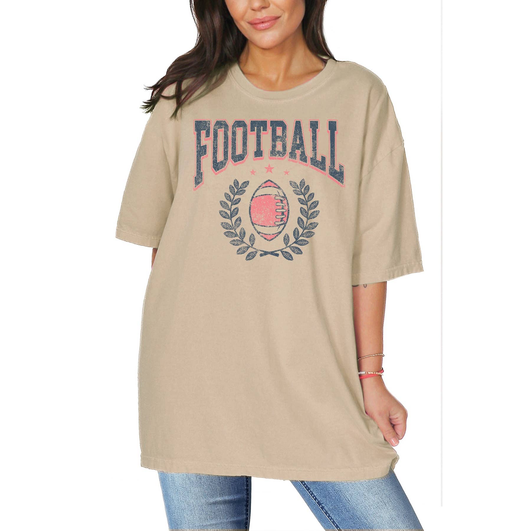 Football  - Oversized Unisex T Shirt
