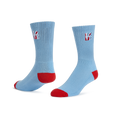 Robert Indiana "Love" Crew Socks, Blue