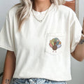Thanksgiving Turkey, Colorful, Pocket Tee