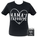 Lulu Mac-Mamas Favorite-Black Heather SS-LM12