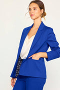 Knit Long Sleeve Blazer