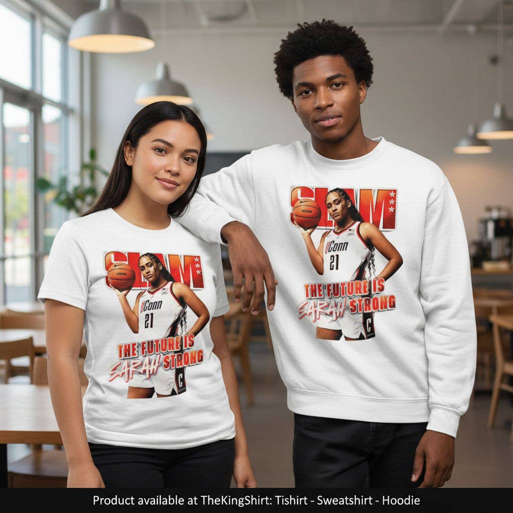 Uconn Huskies Sarah Strong 21 Future Slam T-Shirt