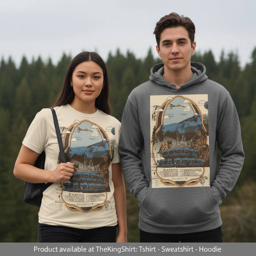 Corey Harper Tour 24 Poster T-Shirt Official Merchandise