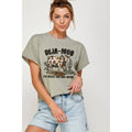 Daja Moo Vintage Graphic Crop Top