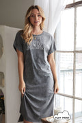 Mama Puff Mineral Graphic Dress
